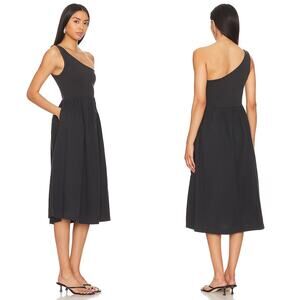 Nation LTD Connie One-Shoulder Midi Dress size L